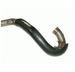Carbono Racing pipe carbon guard CROSS for Husqvarna FE 250 20-23
