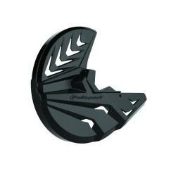 Polisport front disc guard with fork shoe cover for Honda CRF 450 R 15-20