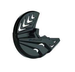 Polisport front disc guard with fork shoe cover for Husqvarna FE 250 16-24