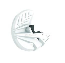 Polisport front disc guard with fork shoe cover for Kawasaki KXF 450 15-18