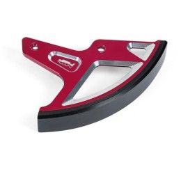 Motocross Marketing Rear brake disc protection red ergal for Honda CRF 250 X 13-18