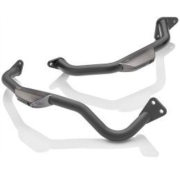 Rizoma Aluminium sliders side protection bars with replaceable (Ø 28 mm) for honda africa twin crf 1000l adventure sports dct travel edition 2019 Black & Grey color