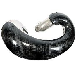 Carbono Racing exhaust carbon guard CROSS for Beta RR 125 18-24