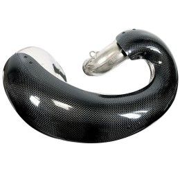 Carbono Racing exhaust carbon guard CROSS for Sherco 125 SE-R 18-24