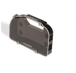 Racingbike dashboard protection i2m chrome lite-plus for Aprilia RSV4 1000 Factory 09-14 black color