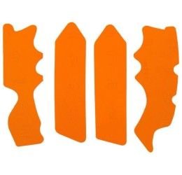 Vibram rubber frame guards for Husqvarna TC 85 16-18 orange color
