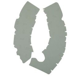 Vibram rubber frame guards for Suzuki RMZ 450 18-25 grey color