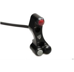 CNC Racing Right handlebar switch OEM and RCS Brembo brake master cylinder for Ducati Hypermotard 939 SP 16-18
