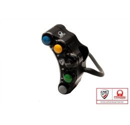 CNC Racing Left handlebar switch Pramac Racing Lim. Ed street use for Ducati Diavel 1260 S 19-22