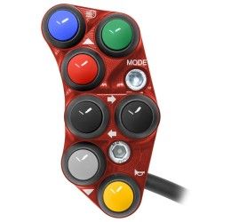 Left handlebar switch Street Jetprime Red for Ducati Panigale V4 R 19-21 | 23-24