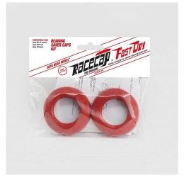 Racecap FastDry Rear wheel for Beta RR 125 2T 18-25 color red (ONLY CAPS)