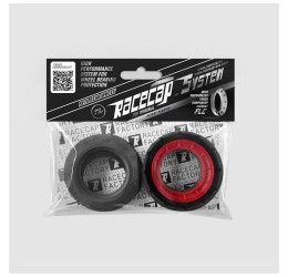 Racecap System Rear wheel for Beta RR 450 13-14 color black (kit Caps + FLC dust cover)