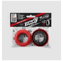 Racecap System Rear wheel for GasGas EC 250 21-23 color red (kit Caps + FLC dust cover)