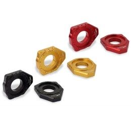 CNC Racing Axle blocks in ergal for Ducati Monster 937 ABS 21-25
