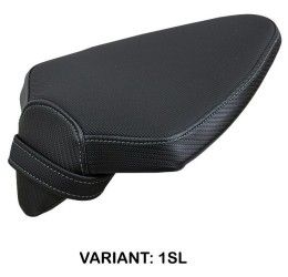 Seat cover passenger TappezzeriaItalia Tok model for Aprilia RSV4 1100 R 21-25