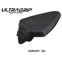 Seat cover passenger TappezzeriaItalia Hollis ultragrip model for Aprilia Tuono V4 1100 Factory 21-23