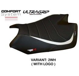 Seat cover TappezzeriaItalia Barrie ultragrip Comfort System model for Aprilia RSV4 1000 R 09-20