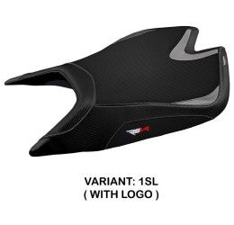 Seat cover TappezzeriaItalia Leon model for Aprilia RSV4 1100 Factory 21-25