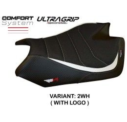 Seat cover TappezzeriaItalia Barrie ultragrip Comfort System model for Aprilia RSV4 1100 R 19-20