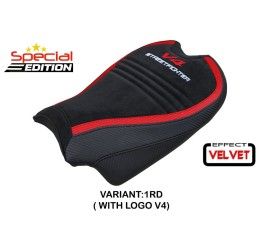 Seat cover TappezzeriaItalia Areion Velvet model for Ducati Streetfighter V4 20-23