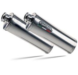 GPR trioval exhausts street legal with catalyst for Yamaha TDM 900 02-14 (couple)