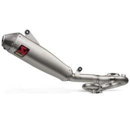 Akrapovic Evolution complete exhaust system no street legal with titanium pipes and silencer for Fantic XEF 250 22-23 (meet FIM noise limits)