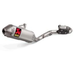 Akrapovic Evolution complete exhaust system no street legal with titanium pipes and silencer for Suzuki RMZ 450 18-23