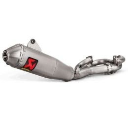 Akrapovic Evolution complete exhaust system no street legal with titanium pipes and silencer for Yamaha WRF 450 18-19