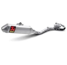 Akrapovic Evolution complete exhaust system no street legal with titanium pipe and titanium silencer for Yamaha YZ 250 F 10-13