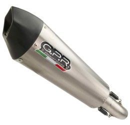 GPR gp evo4 titanium exhaust high up street legal with catalyst for Yamaha MT-09 Tracer 900 21-22