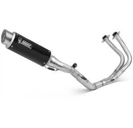 Mivv GPpro exhaust high up street legal carbon for Kawasaki Ninja 650 17-23