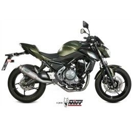 Mivv GPpro exhaust high up street legal titanium for Kawasaki Ninja 650 17-23