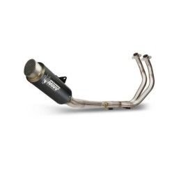 Mivv GPpro exhaust high up street legal black stainless steel for Yamaha MT-07 14-20