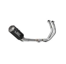 Mivv MK3 exhaust high up no street legal carbon for Yamaha MT-07 14-24