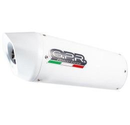 GPR albus ceramic exhaust low down street legal with catalyst for Yamaha MT-09 Tracer 900 15-16