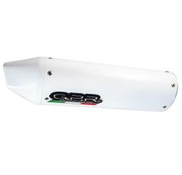 GPR albus ceramic exhaust street legal with catalyst for Kawasaki ER6F 12-16