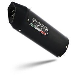 GPR furore nero exhaust no street legal for Honda CBR 125 R 11-16