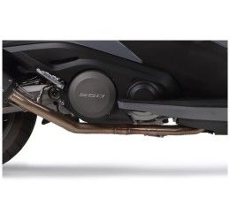 GPR m3 titanium natural exhaust street legal with catalyst for Kymco AK 550 17-20