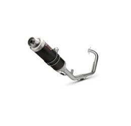 Mivv GP exhaust street legal black stainless steel for Yamaha YZF 125 R 08-13