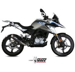 Mivv GPpro exhaust street legal black stainless steel for BMW G 310 GS 17-24