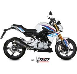 Mivv GPpro exhaust street legal black stainless steel for BMW G 310 R 18-24