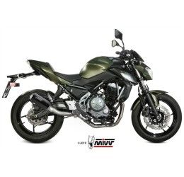 Mivv MK3 exhaust no street legal carbon for Kawasaki Ninja 650 17-23