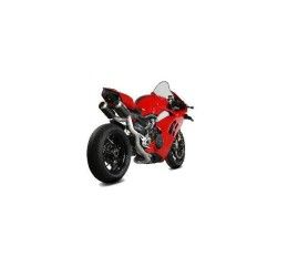 Mivv MK3 exhaust underseat no street legal carbon for Ducati Panigale V4 18-22 (2 silencers)
