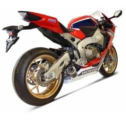 Termignoni complete exhaust system no street legal with stainless steel pipes and carbon silencer Honda CBR 1000 RR 17-19