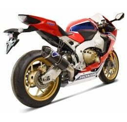 Termignoni complete exhaust system no street legal with stainless steel pipes and carbon silencer Honda CBR 1000 RR 17-19