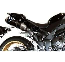 Termignoni complete exhaust system no street legal with stainless steel pipes and carbon silencer for Yamaha R1 09-11 (2 slilencers)