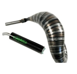 Jollymoto exhaust Aprilia RX 125 96-06 (engine rotax 122) carbon silencer