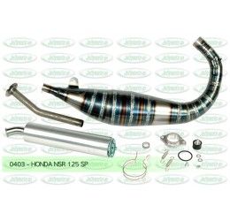 Jollymoto exhaust Honda NSR 125 R SP 91-93 alloy silencer
