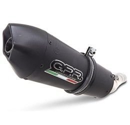 GPR gpe ann. black titaium semi-complete exhaust street legal for Ducati Hypermotard 796 10-12