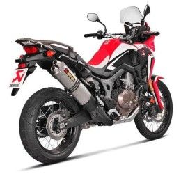 Akrapovic exhaust no street legal titanium for Honda Africa Twin CRF 1000 L Adventure Sports 18-19